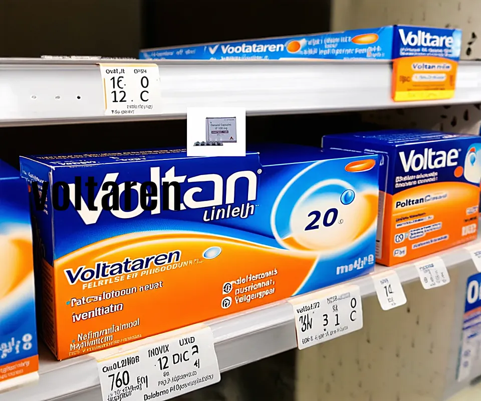 Voltaren con o sin receta